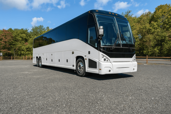 Charter Bus Rental Palmdale 56 Passenger Charter Bus
